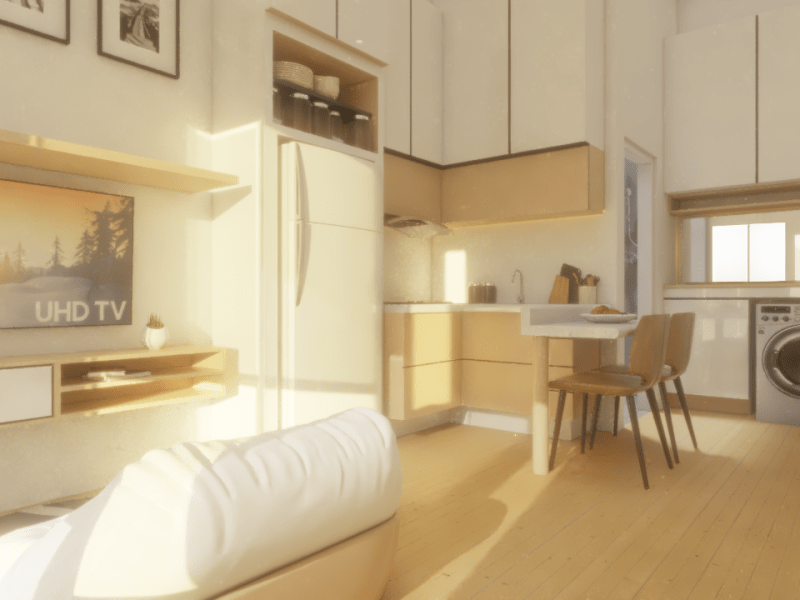 Desain Rumah Interior Minimalis Type 36 |&nbsp;2021