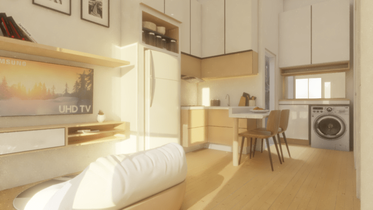 Desain Rumah Interior Minimalis Type 36 |&nbsp;2021